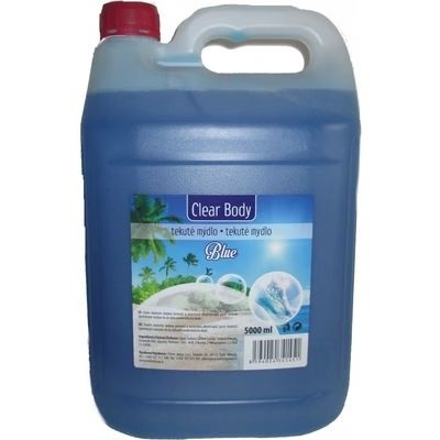 Tek. mýdlo Clear Body 5l modré - Kosmetika Hygiena a ochrana pro ruce Tekutá mýdla náhradní náplně